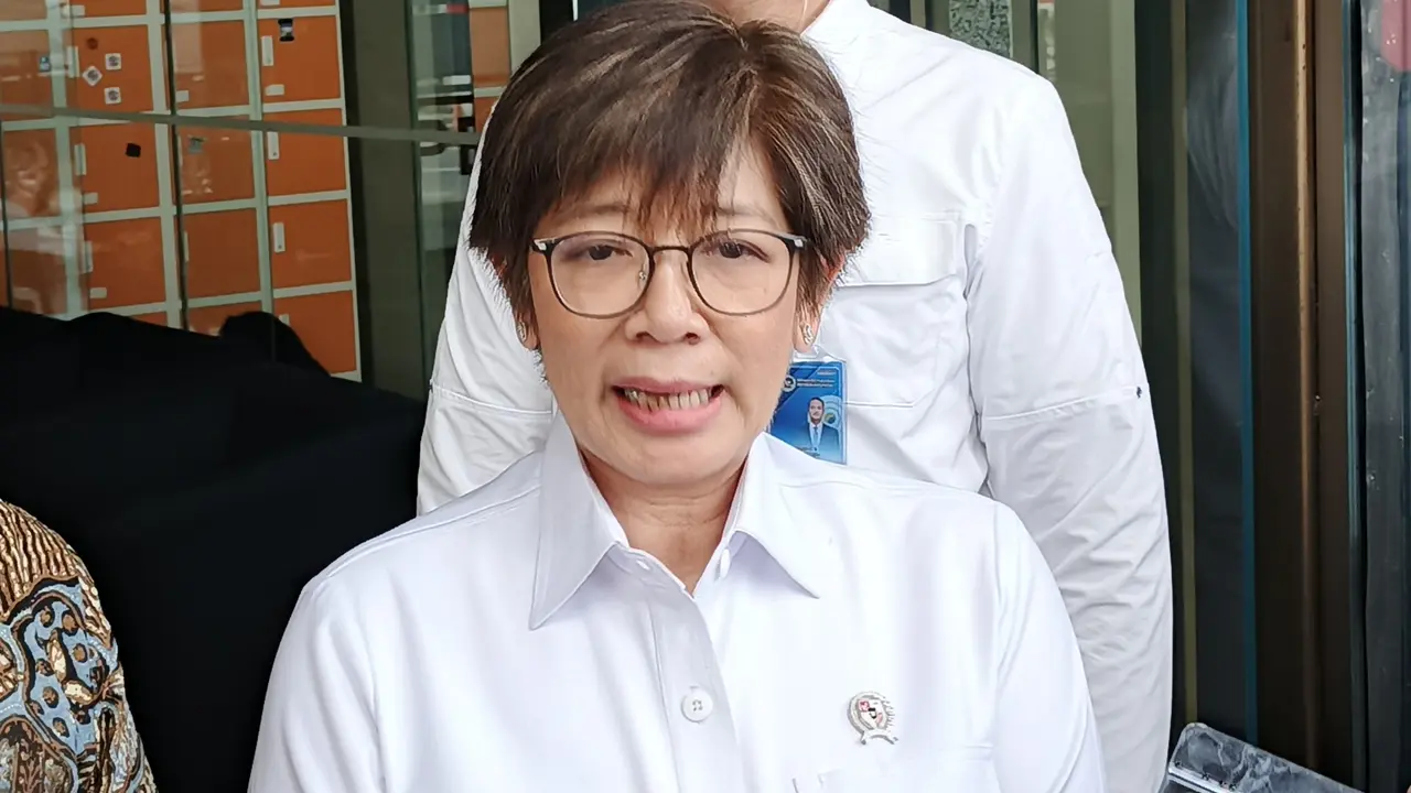 Wakil Kepala BGN Agustina Arumsari, di Gedung Merah Putih KPK.