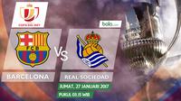 Copa Del Rey_Barcelona Vs Real Sociedad (Bola.com/Adreanus Titus)