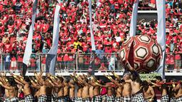 Suasana acara pembukaan Piala Presiden 2015 di Stadion Kapten I Wayan Dipta, Bali, Minggu (30/8/2015). (Bola.com/Vitalis Yogi Trisna)