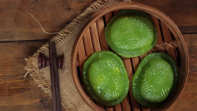 resep kue thok pandan