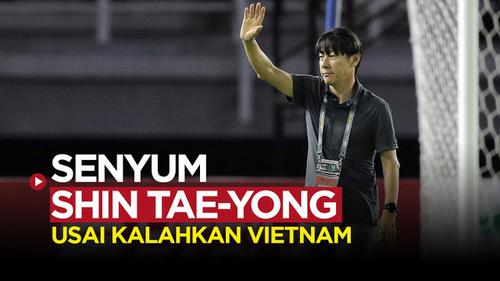VIDEO: Euforia Para Pemain dan Suporter Timnas Indonesia U-20 Setelah Kalahkan Vietnam, Sikap Shin Tae-yong Jadi Sorotan