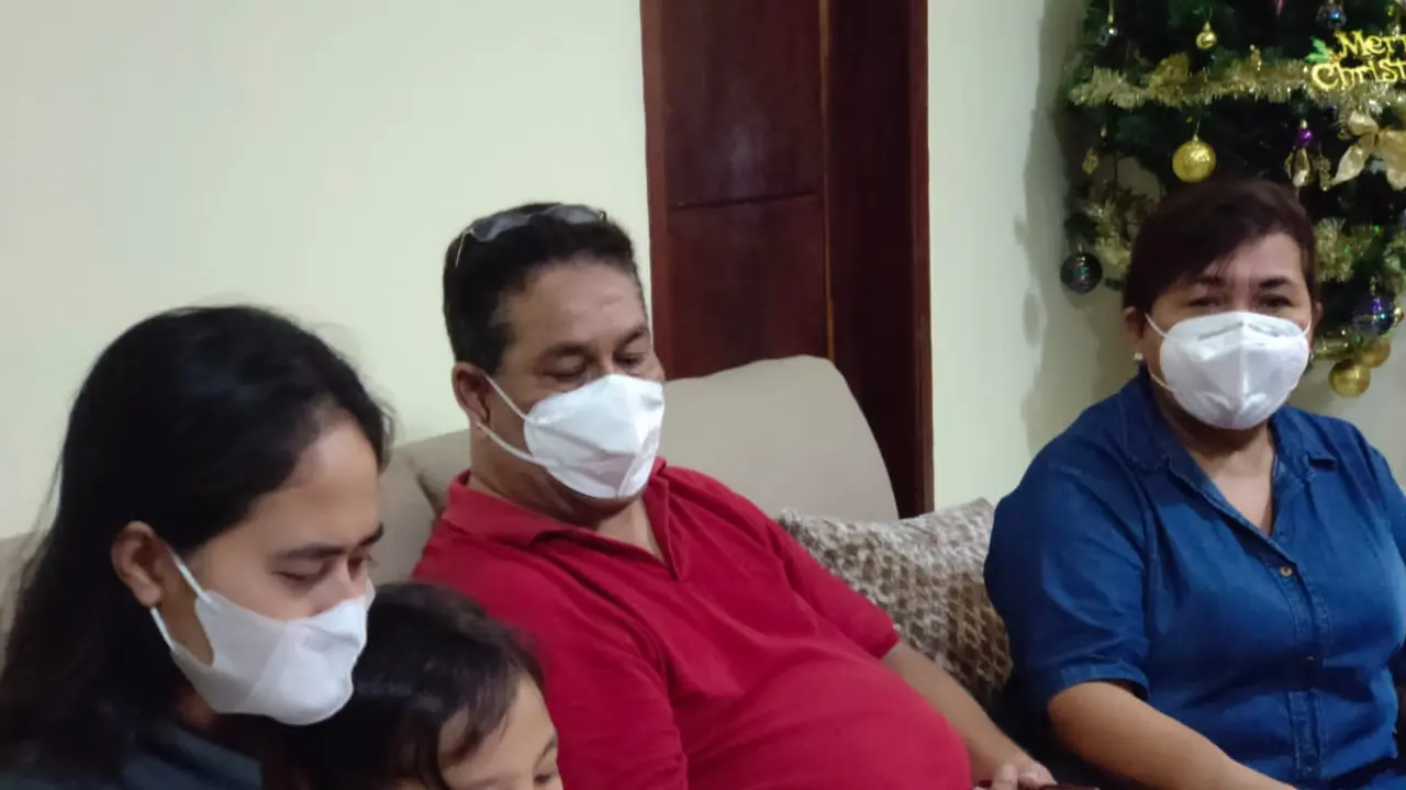 Keluarga penumpang Sriwijaya Air di Makassar, Ricko (32). (Foto: Liputan6.com/Fauzan)