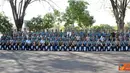 Citizen6, Surabaya: Selesai upacara dilanjutkan dengan foto bersama seluruh pejabat TNI dan Polri jajaran Garnisun Tetap III Surabaya. (Pengirim: Budi Abdillah).