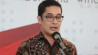 Di Graha BNPB, Jakarta (2/4/2020), Ketua Relawan Covid-19 Andre Rahadian menyampaikan, data yang masuk per tanggal 1 April 2020 pukul 17.00 WIB ada 15.250 relawan. (Dok Badan Nasional Penanggulangan Bencana/BNPB)