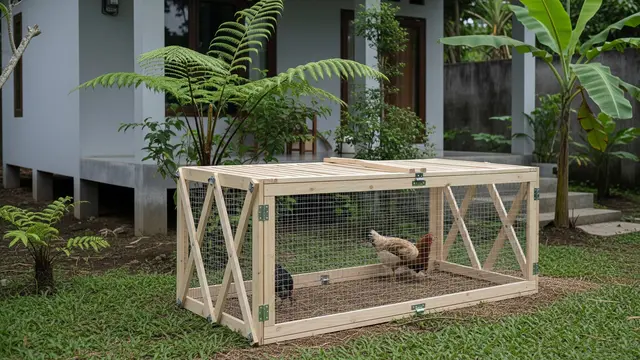 Ide Kandang Ayam Portable