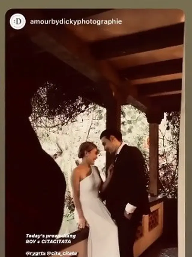 Tunda Pernikahan, Ini 7 Potret Prewedding Cita Citata dan Roy Geurts