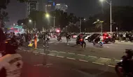 Kondisi Terkini Medan Merdeka Selatan Usai Demo Mahasiswa Trisakti