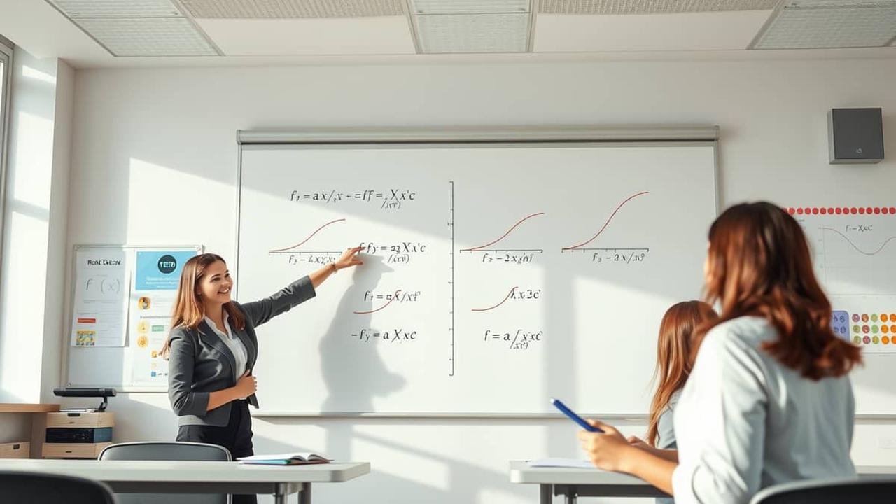 grafik fungsi kuadrat berbentuk