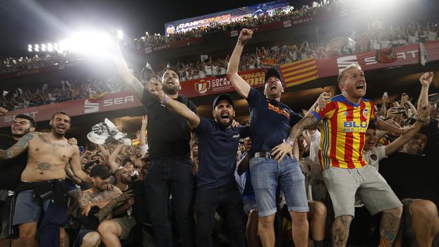FOTO: Bungkam Barcelona, Valencia Raih Gelar Juara Copa del Rey
