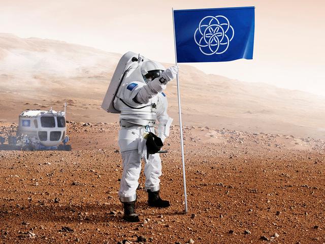 Ini Penampakan Bendera Planet Bumi Yang Akan Ditancapkan Di Mars Global Liputan6 Com