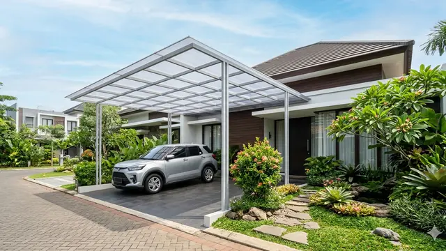 Model Kanopi Minimalis untuk Rumah. Gemini
