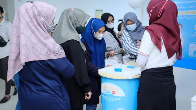 Program informasi dan edukasi ruam popok di Makuku Community. (Foto: Dok. Tim Makuku Indonesia)