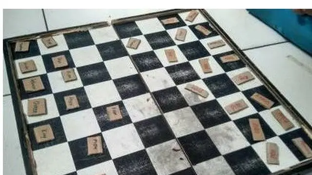 Potret Papan Catur Ini Nyeleneh Abis, Bikin Bingung Namun Kreatif
