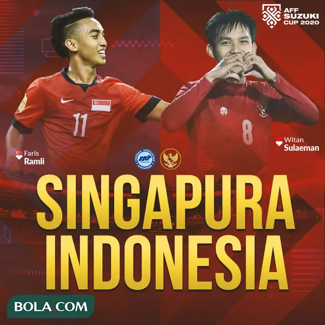 Piala AFF - Duel Pemain - Singapura Vs Timnas Indonesia - Faris Ramli Vs Witan Sulaeman
