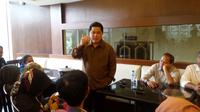Presiden Panitia Asian Games Indonesia (INASGOC), Erick Thohir, memastikan jumlah event di Asian Games 2018 akan lebih sedikit dari edisi sebelumnya. (Bola.com/Zulfirdaus Harahap)