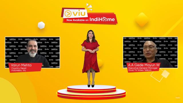 IndiHome menjalin kerja sama dengan Viu.