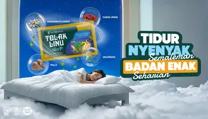 Overthinking Bikin Susah Tidur? Bangun Sleep Routine Bersama Tolak Linu Sleep