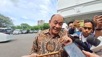 Kepala Badan Gizi Nasional Dadan Hindayana ke Istana melaporkan soal 40 siswa SD di Sukoharjo, Jawa Tengah yang keracunan usai menyantap menu makan bergizi gratis. (Lizsa Egeham/Liputan6.com).