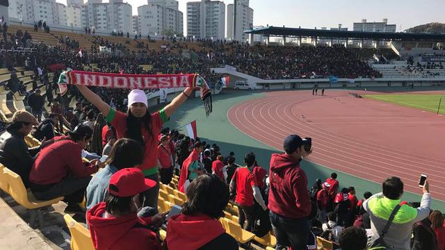 Suporter Timnas Indonesia U-19