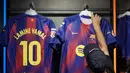Diketahui, Lamine Yamal merupakan salah satu talenta paling bersinar dari akademi La Masia dalam beberapa tahun terakhir. (Manaure QUINTERO/AFP)