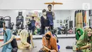 Pemeran terpilih mengikuti latihan serial musikal yang diadaptasi dari novel Siti Nurbaya: Kasih Tak Sampai di Jakarta, Jumat (29/05/2021). Naskah cerita ini ditulis Chriskevin Adefrid (TEMAN) bekerja sama dengan Latifah Maurinta, Veronica Gabriella, Ilya Aktob A M. (Liputan6.com/Pool)