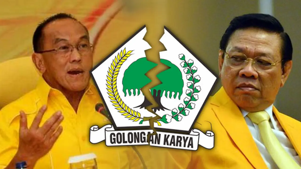 Aburizal Bakrie vs Agung Laksono