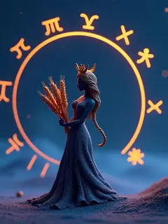 logo ramalan zodiak virgo (sumber: AI generated)