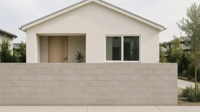 8 Gambar Pagar Tembok Sederhana dan Keren di 2025, Inspirasi Aman tapi