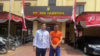 Polsek Tambora Jakarta Barat menangkap seorang karyawan perusahaan manufaktur tekstil yang diduga melakukan tindak pidana penggelapan barang-barang milik perusahaannya. (Dok. Istimewa)