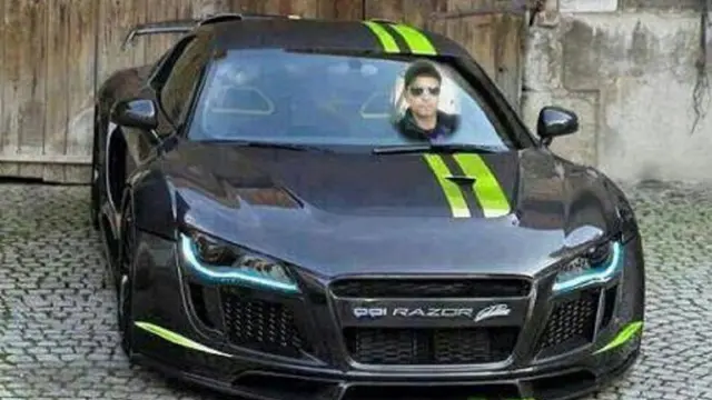 6 Editan Foto Nyeleneh Orang India Naik Mobil Mewah, Malah Gagal Keren