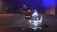 Kendarai Mesin Pemotong Rumput, Wali Kota Ditilang Polisi