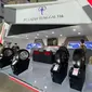 PT Gajah Tunggal Tbk menempati booth di Pre-Function Hall 5-6A, line up produk-produk ban terbaik GT Radial ditampilkan. (ist)
