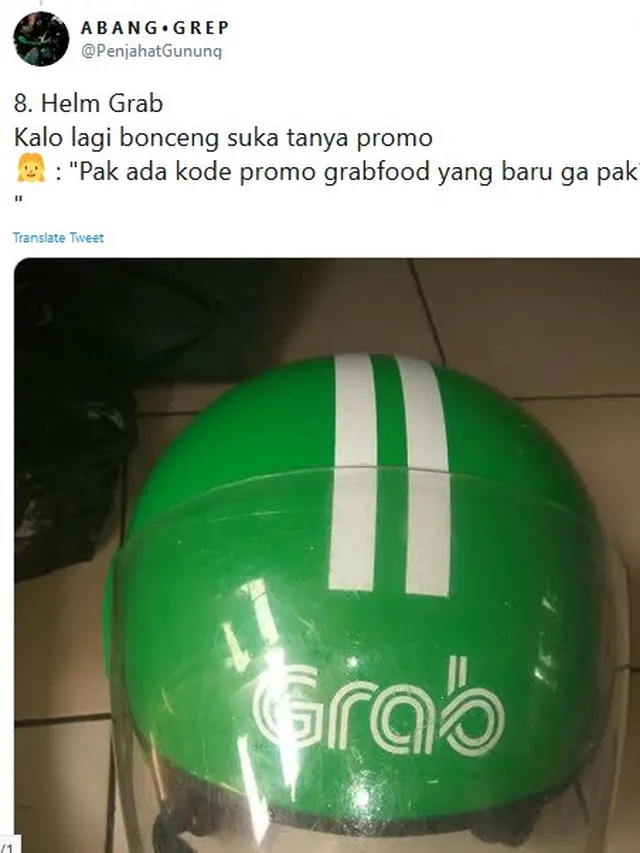 tipe cowok berdasarkan helmnya