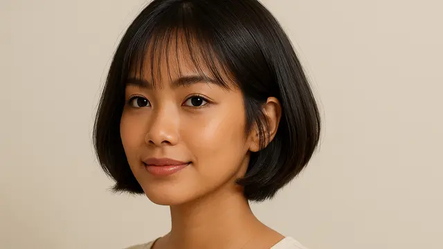 Model Rambut Bob Trap Pendek 2025/Ilustrasi gambar oleh AI