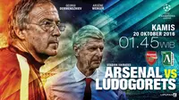 Arsenal FC vs Ludogorets (Liputan6.com/Abdillah)