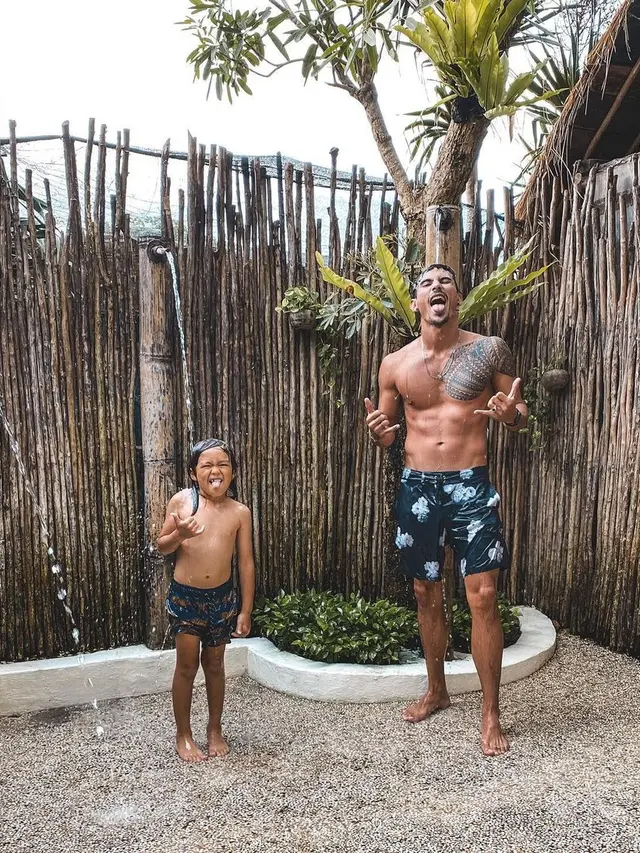 Potret Kebersamaan El Barack dan Vincent Verhaag. (Sumber: Instagram/v.andrianto dan Instagram/alexanderbarackel)