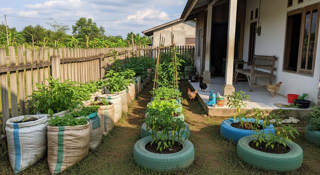Tips Penting Sebelum Memulai Kebun dengan Barang Bekas