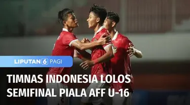 Tim Nasional Indonesia memastikan diri melangkah ke semifinal Piala AFF U-16. Hasil ini diraih setelah Garuda Muda sukses mengandaskan Vietnam dengan skor 2-1.