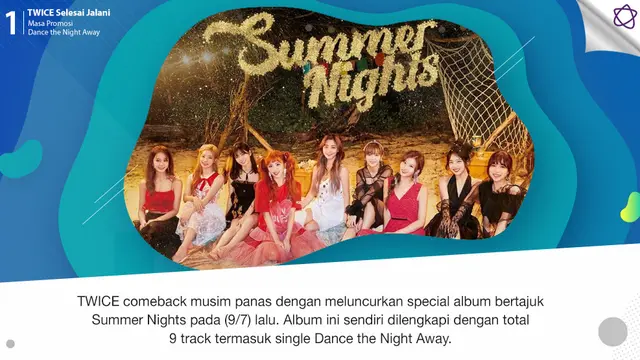 [Bintang] TWICE Selesai Jalani Masa Promosi Dance the Night Away