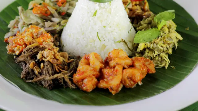 Menu Nasi Daun Jeruk Ramadan di Palalada