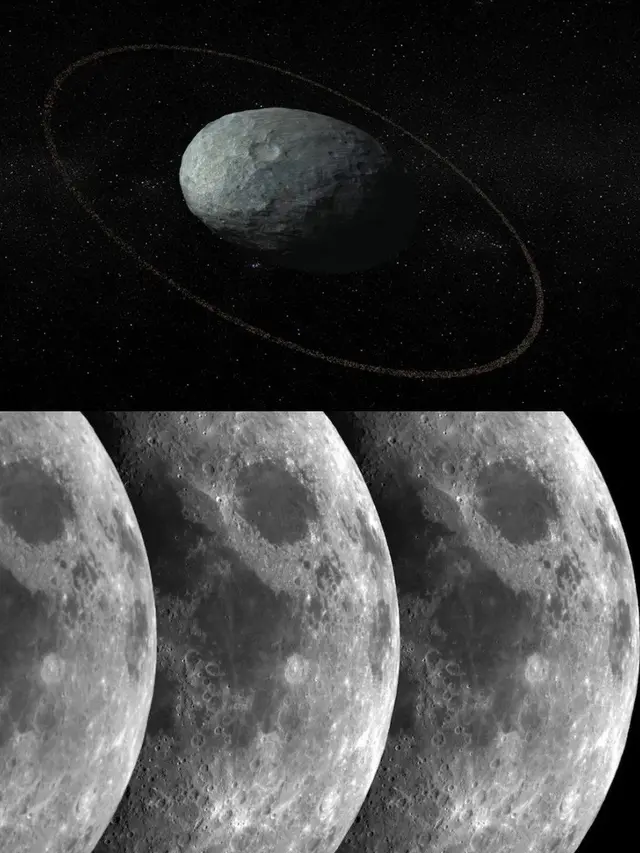 Haumea Punya Cincin dan Bulan dengan Bulan