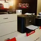 Jajaran produk printer terbaru Canon. (Liputan6.com/ Agustin Setyo Wardani)