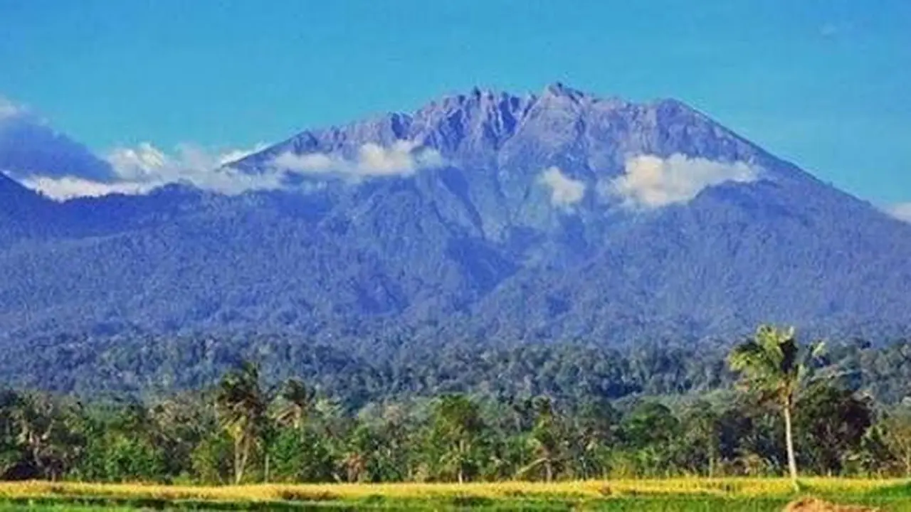 Ilustrasi Gunung Raung