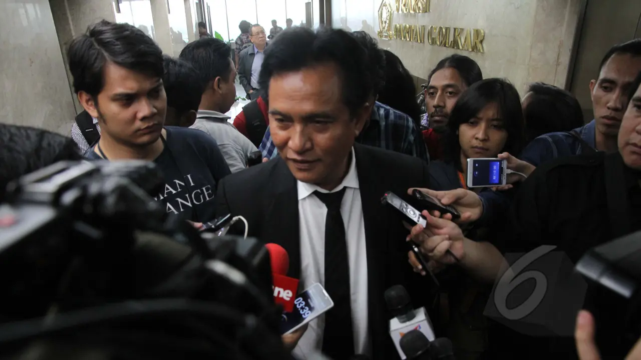 Yusril Ihza Mahendra Rapat Tertutup dengan KMP