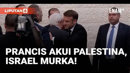 VIDEO:Prancis Akui Negara Palestina, Macron Desak Perang Gaza Segera Diakhiri