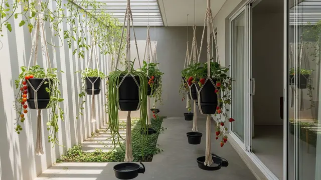 desain edible garden outdoor yang tahan panas dan hujan