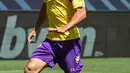 Terakhir, La Viola mengangkat piala pada 2001 lalu dengan menjuarai Coppa Italia. (Aris Messinis/AFP)