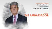 Wawancara Khusus The Ambassador: Duta Besar Palestina untuk Indonesia Zuhair Al-Shun. (Liputan6.com/Trie Yasni)