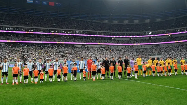 Timnas Argentina Vs Australia