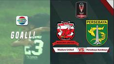 Berita video highlights kerja sama dari Otavio Dutra dan Hansamu Yama yang menghasilkan gol kemenangan untuk Persebaya saat menghadapi Madura United.